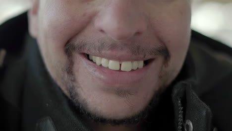 Cropped-shot-of-bearded-man-laughing